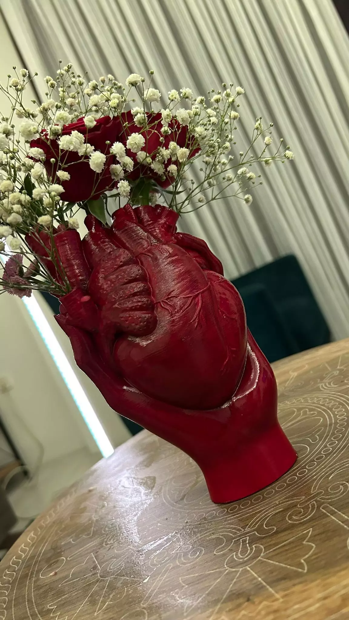 Heart Vase Design 3D print model