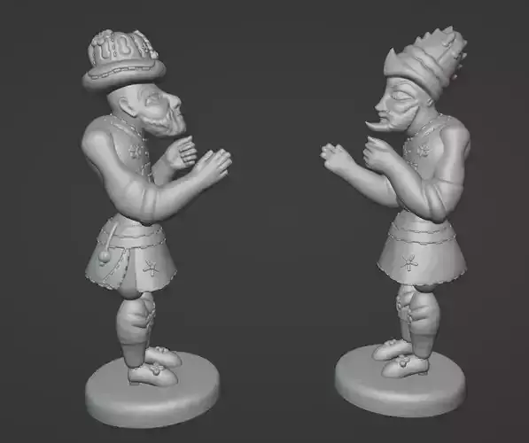 Karagoz Hacivat 3D STL
