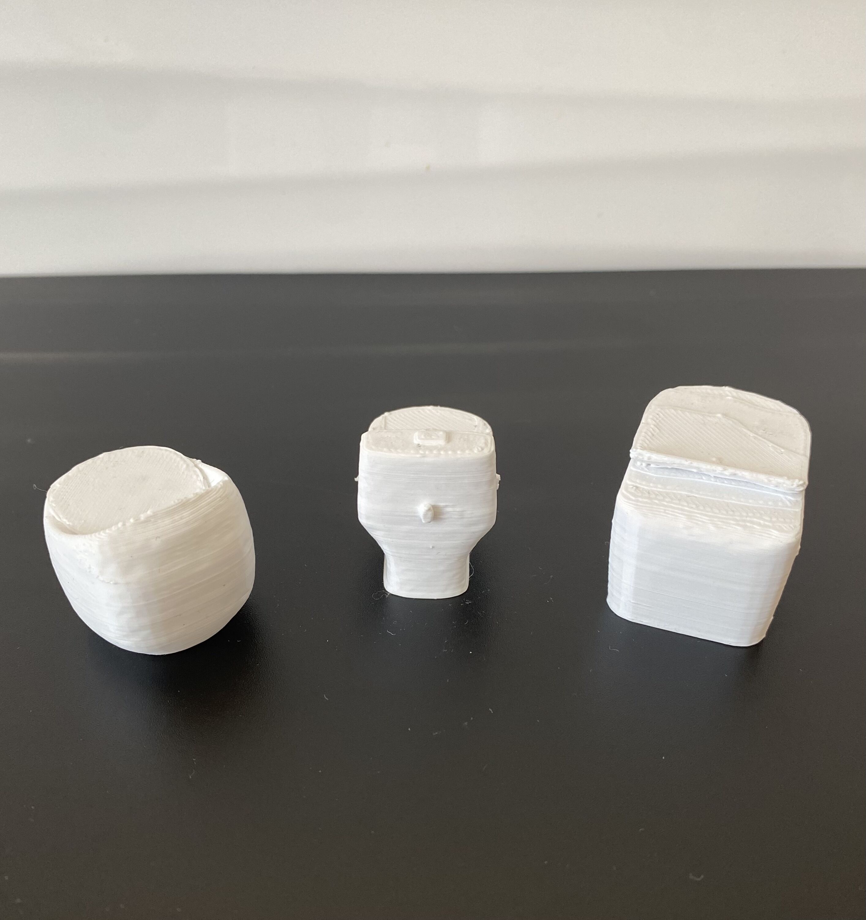 3 Pack Toilet 3D Printable Mini Toilets for Dioramas Dollhouses 3D print model_5