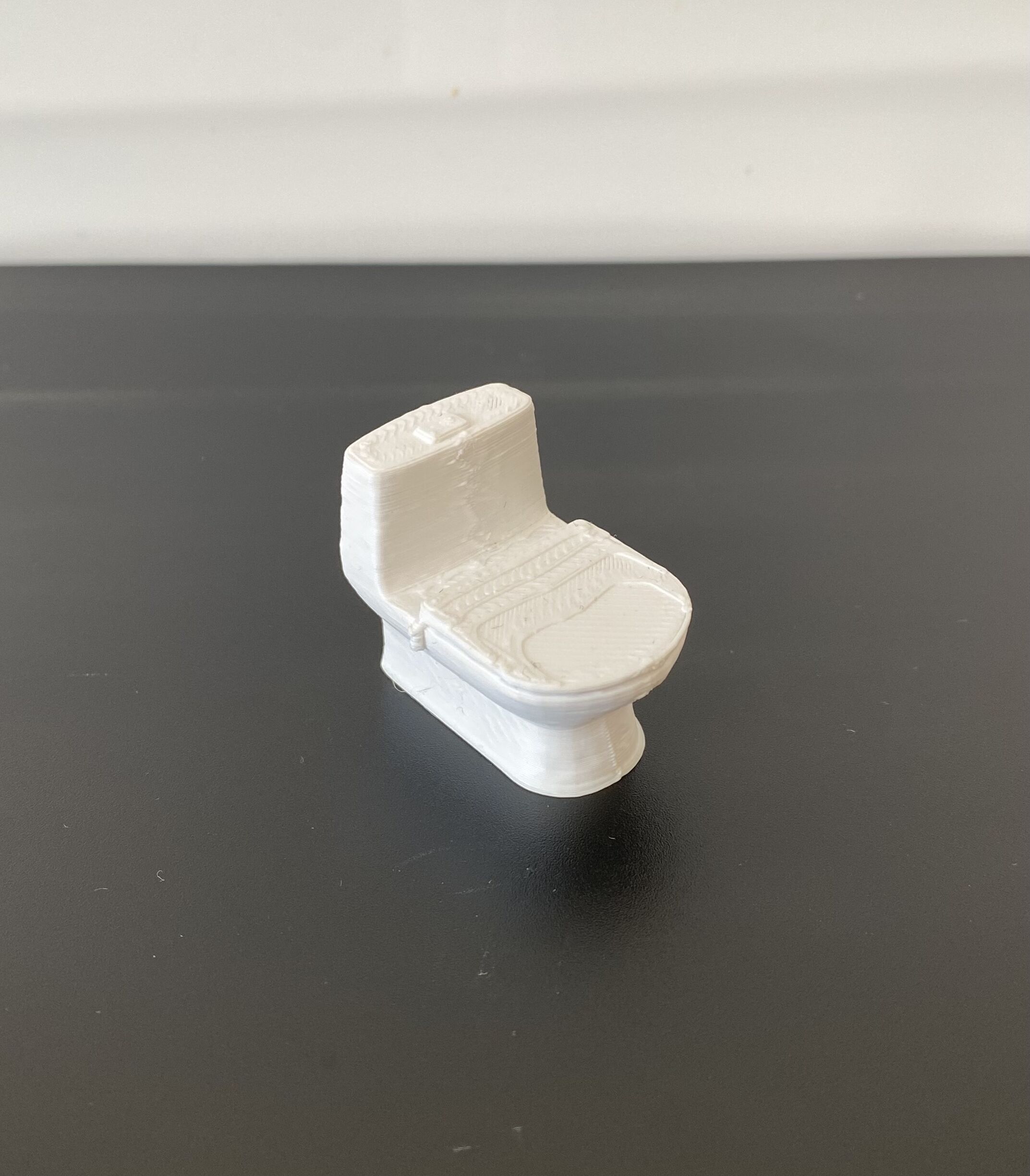 3 Pack Toilet 3D Printable Mini Toilets for Dioramas Dollhouses 3D print model_2