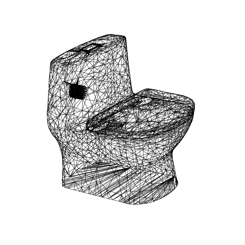 3 Pack Toilet 3D Printable Mini Toilets for Dioramas Dollhouses 3D print model_11