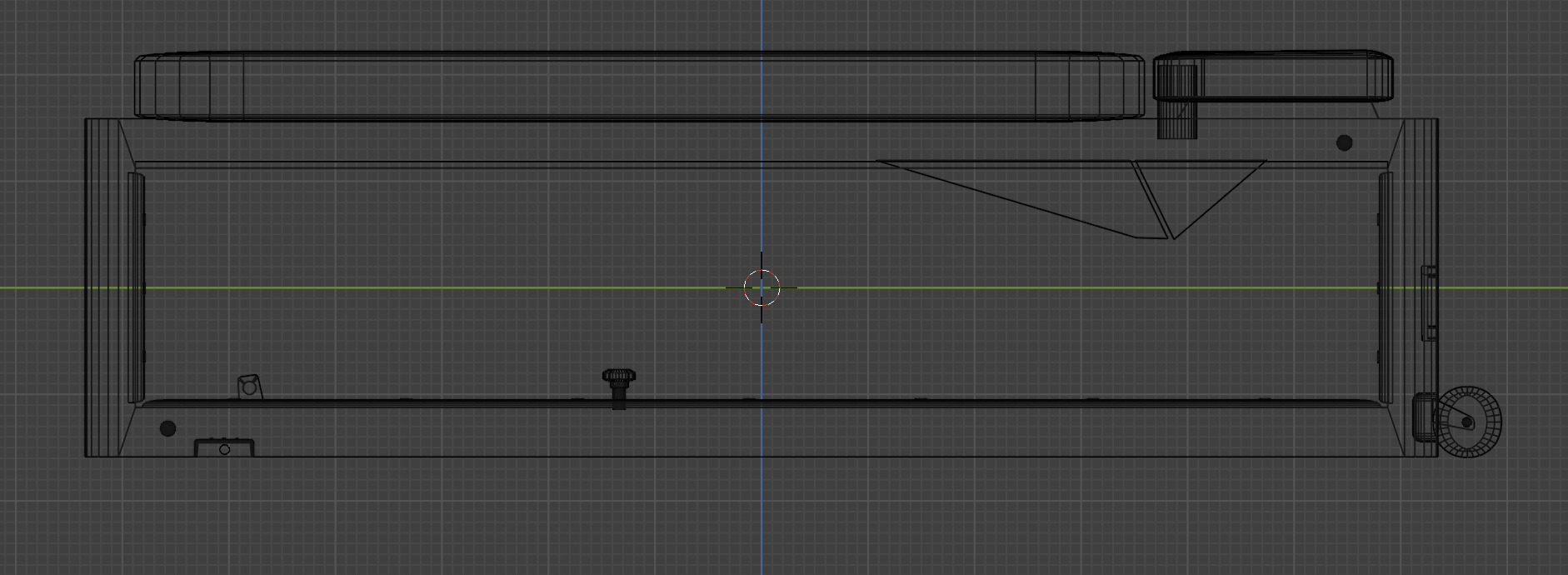 Flat Workout Bench Free 3D model_5