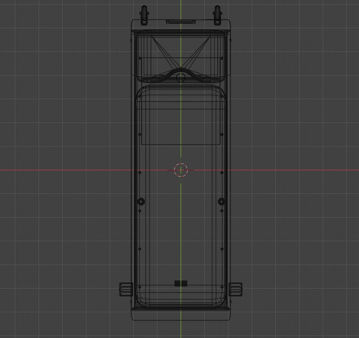 Flat Workout Bench Free 3D model_7