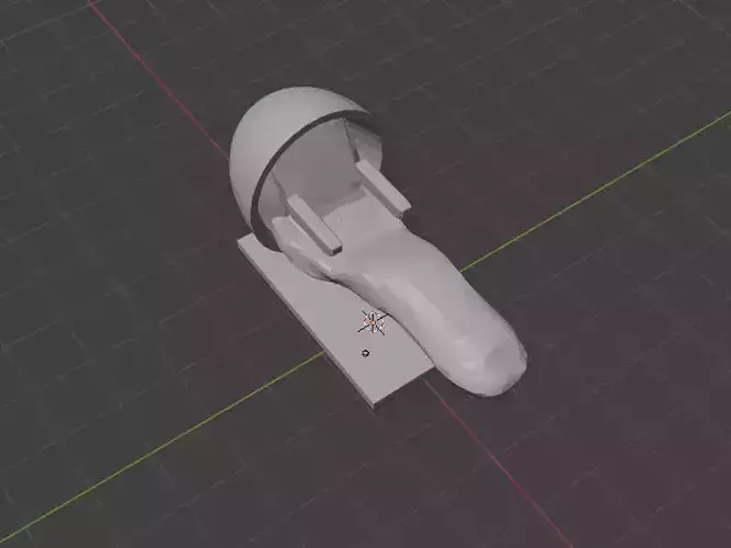 Napping Pod STL OBJ FBX Files for 3D Printing  Design Projects