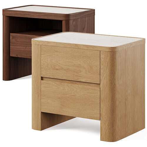 Bedside table Modesta and Stina by Interior Secrets 3D model