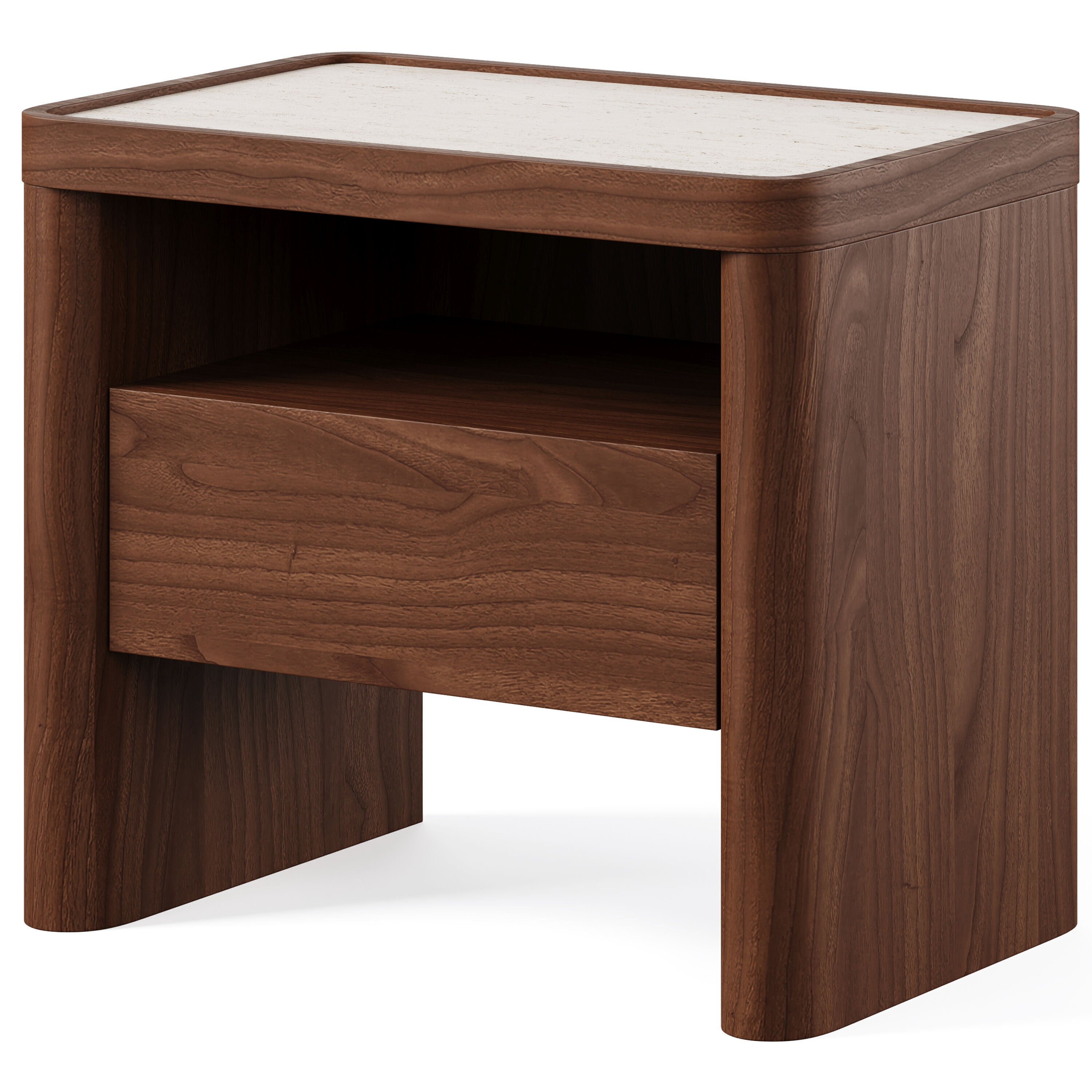 Bedside table Modesta and Stina by Interior Secrets 3D model_1