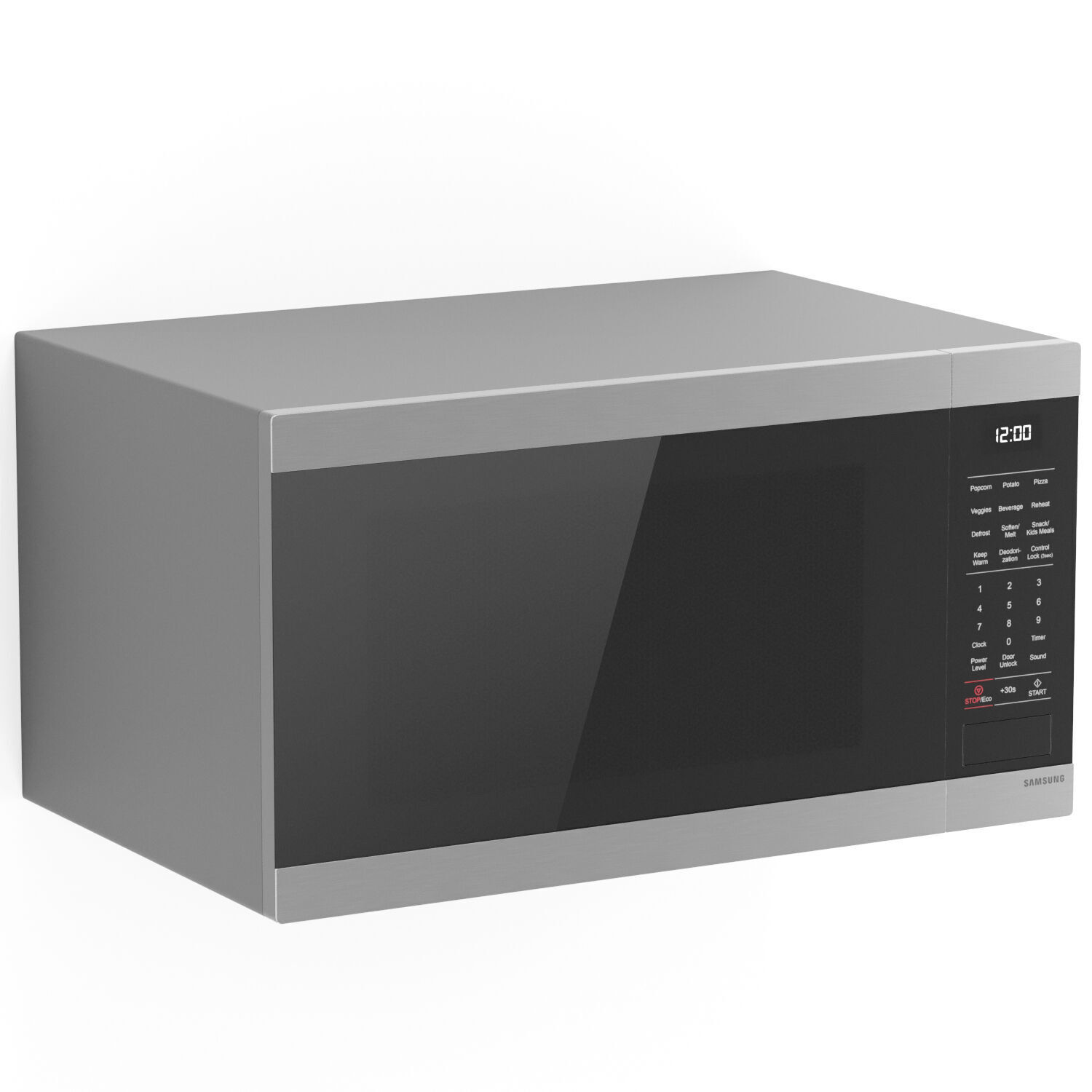 SAMSUNG microwave 3D model_4