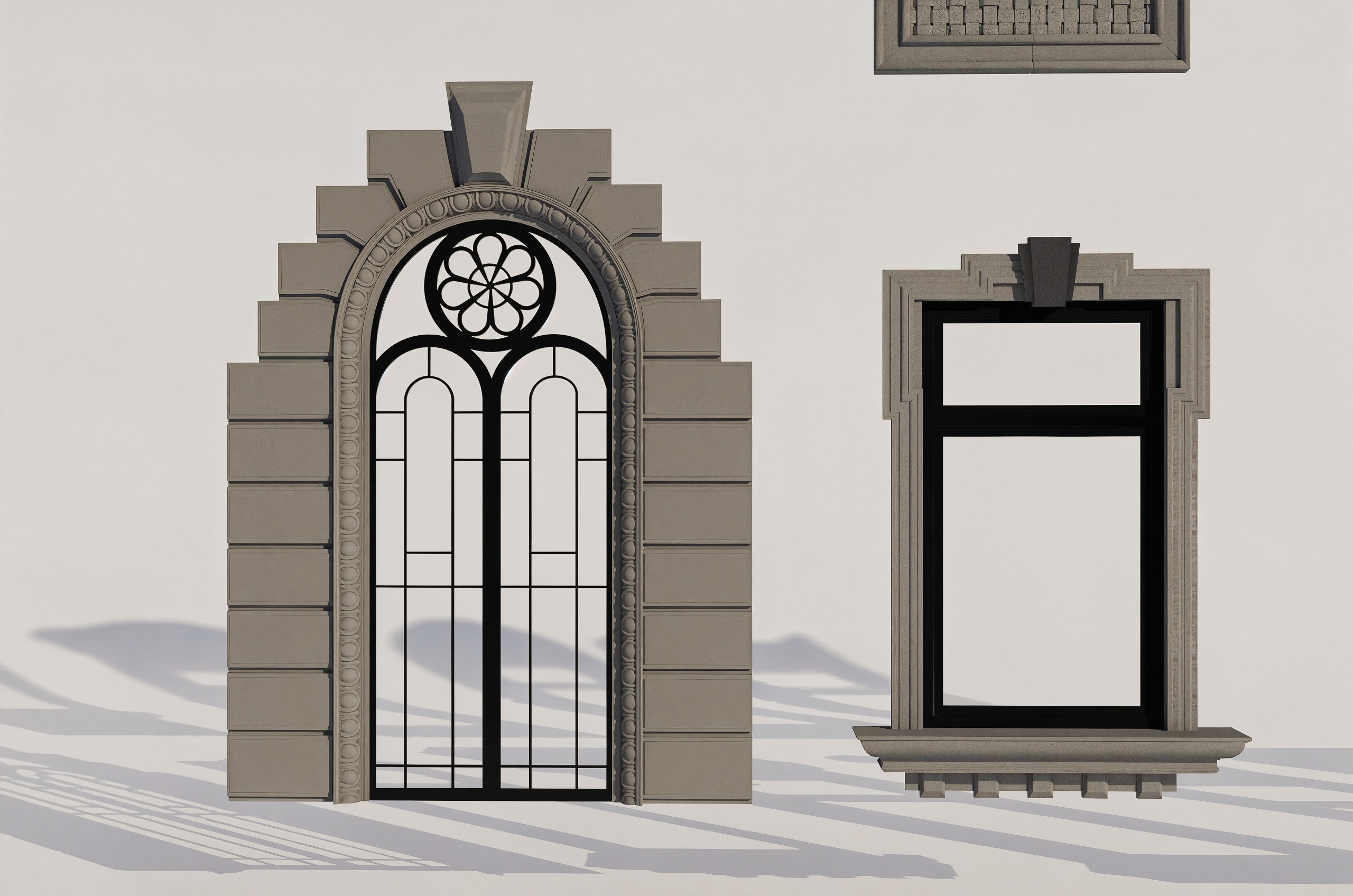 Windows Collection 3D model Low-poly 3D model_3