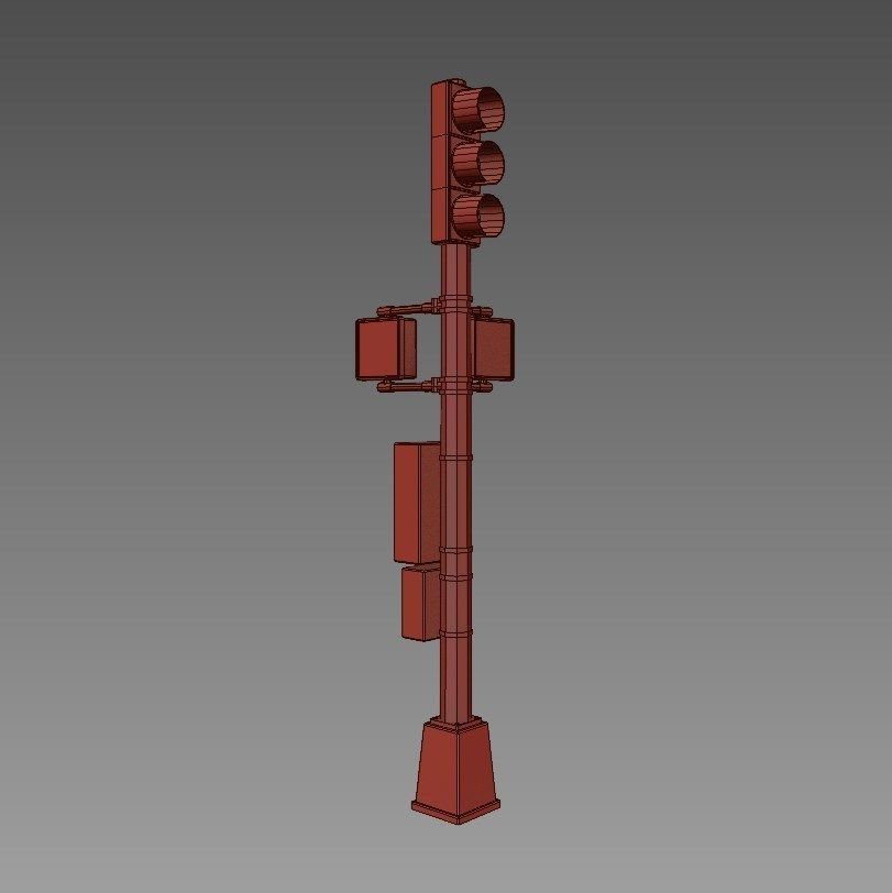 NYC Street Elements 3D model_15