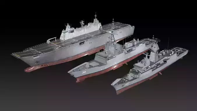 Royal Australia Navy game ready collection 