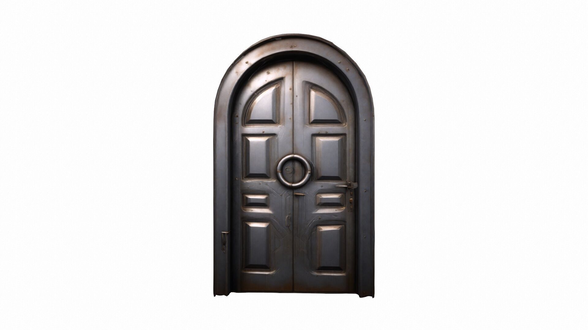 3d Model Office Building Security Access Metal Door 3D model_2
