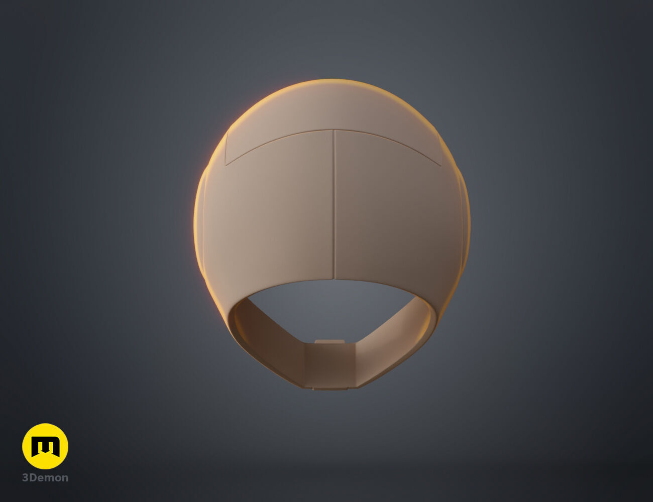 Gundam pilot Aina Helmet 3D print model_16