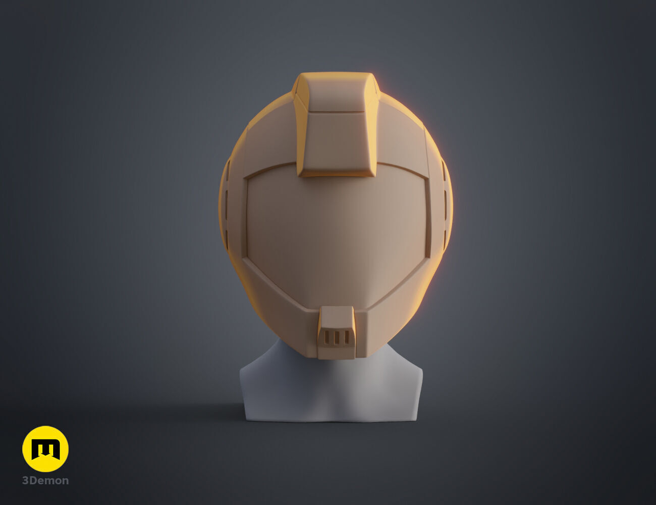 Gundam pilot Aina Helmet 3D print model_11