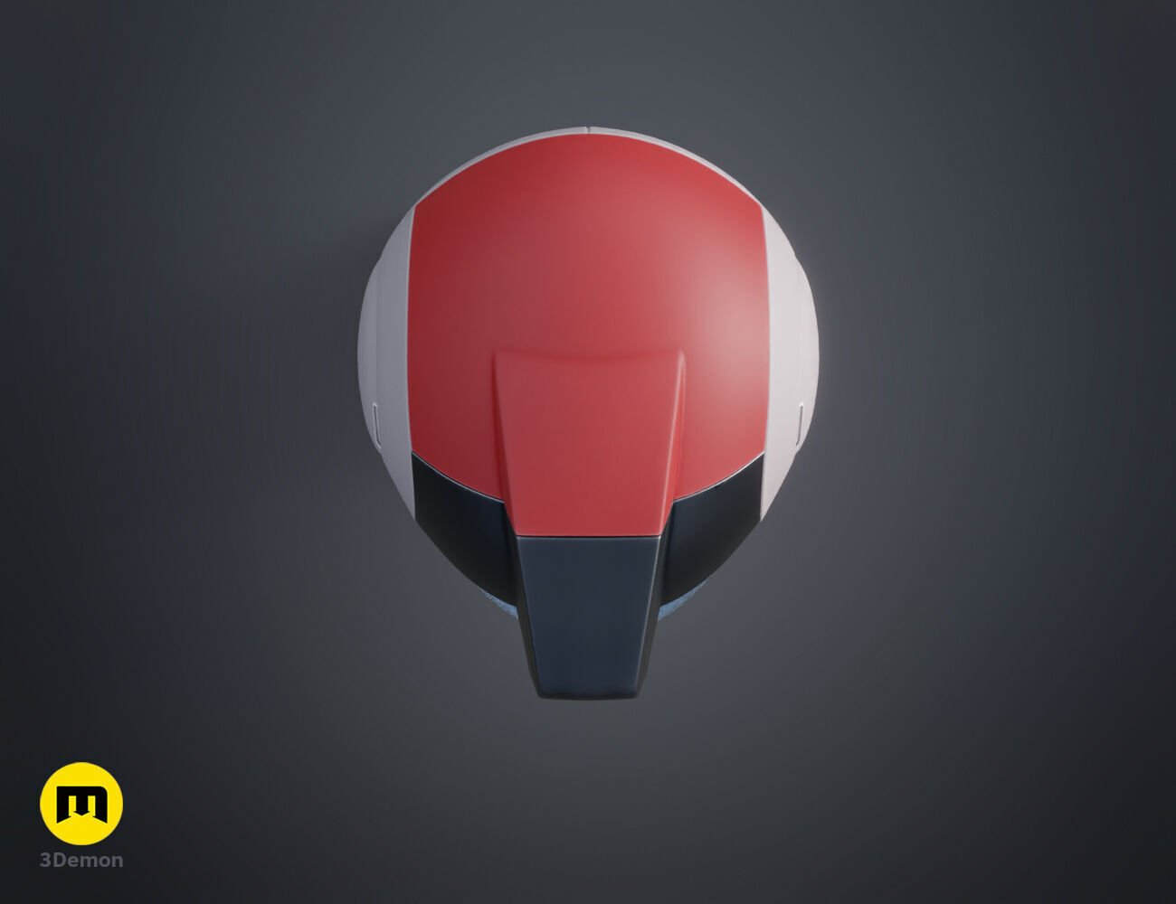Gundam pilot Aina Helmet 3D print model_8
