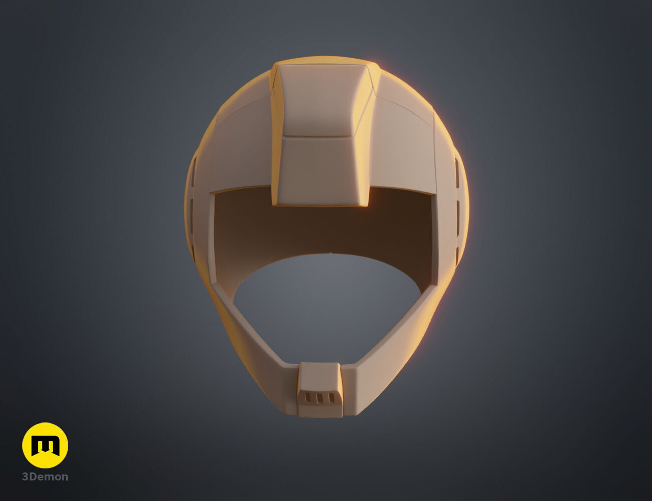 Gundam pilot Aina Helmet 3D print model_14