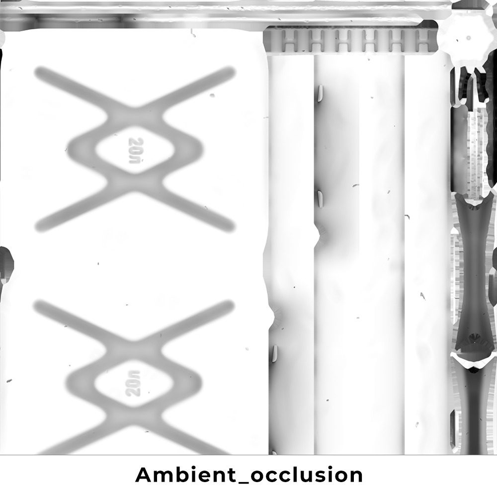 Old aluminum jerrycan Low-poly 3D model_18
