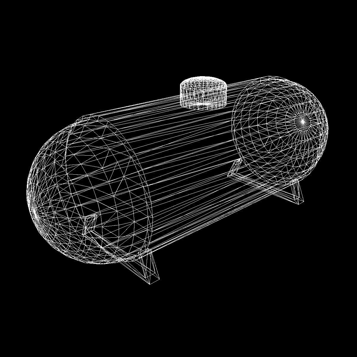 Propane Tank Low-poly 3D model_12