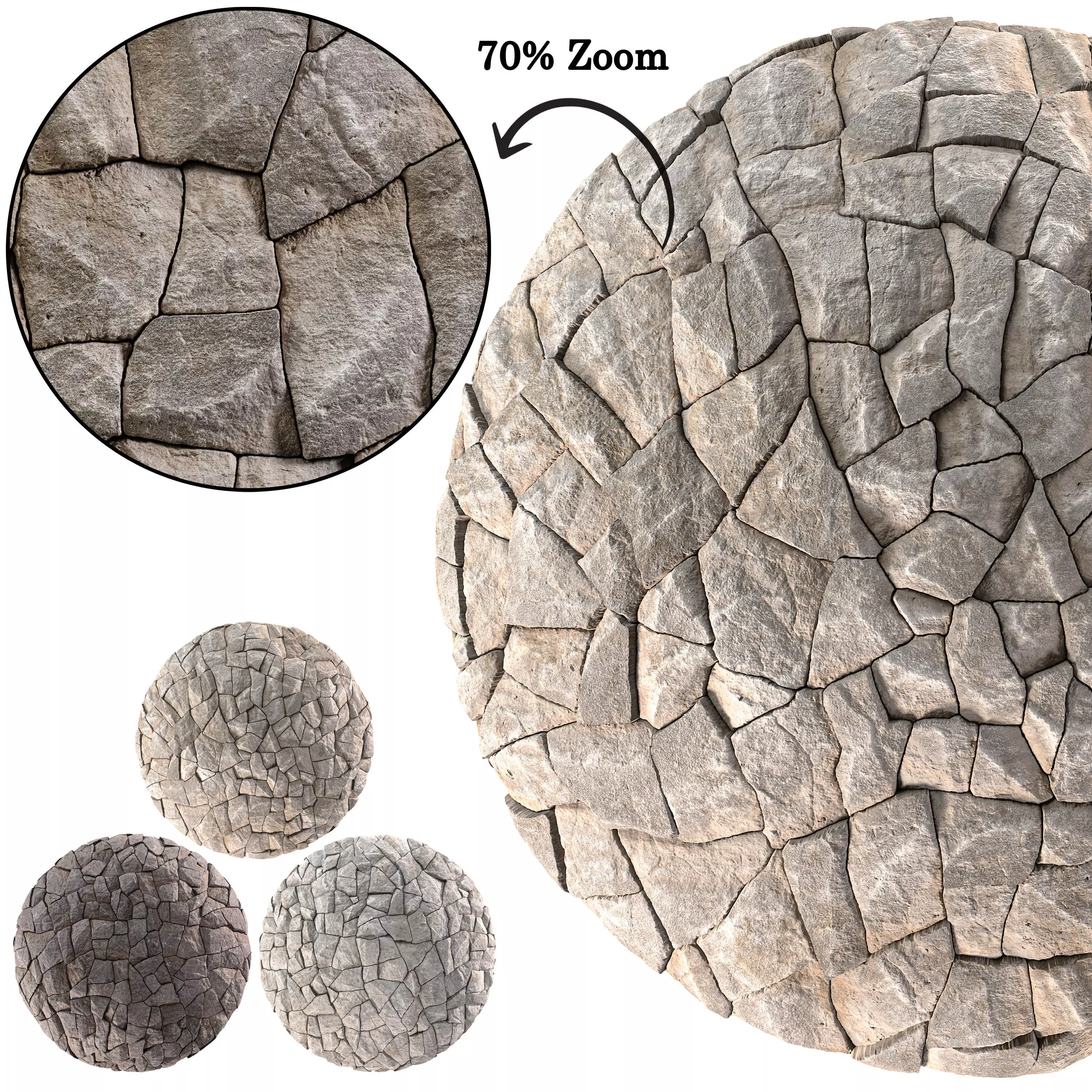 Stone Wall 13 - Seamless Texture_0