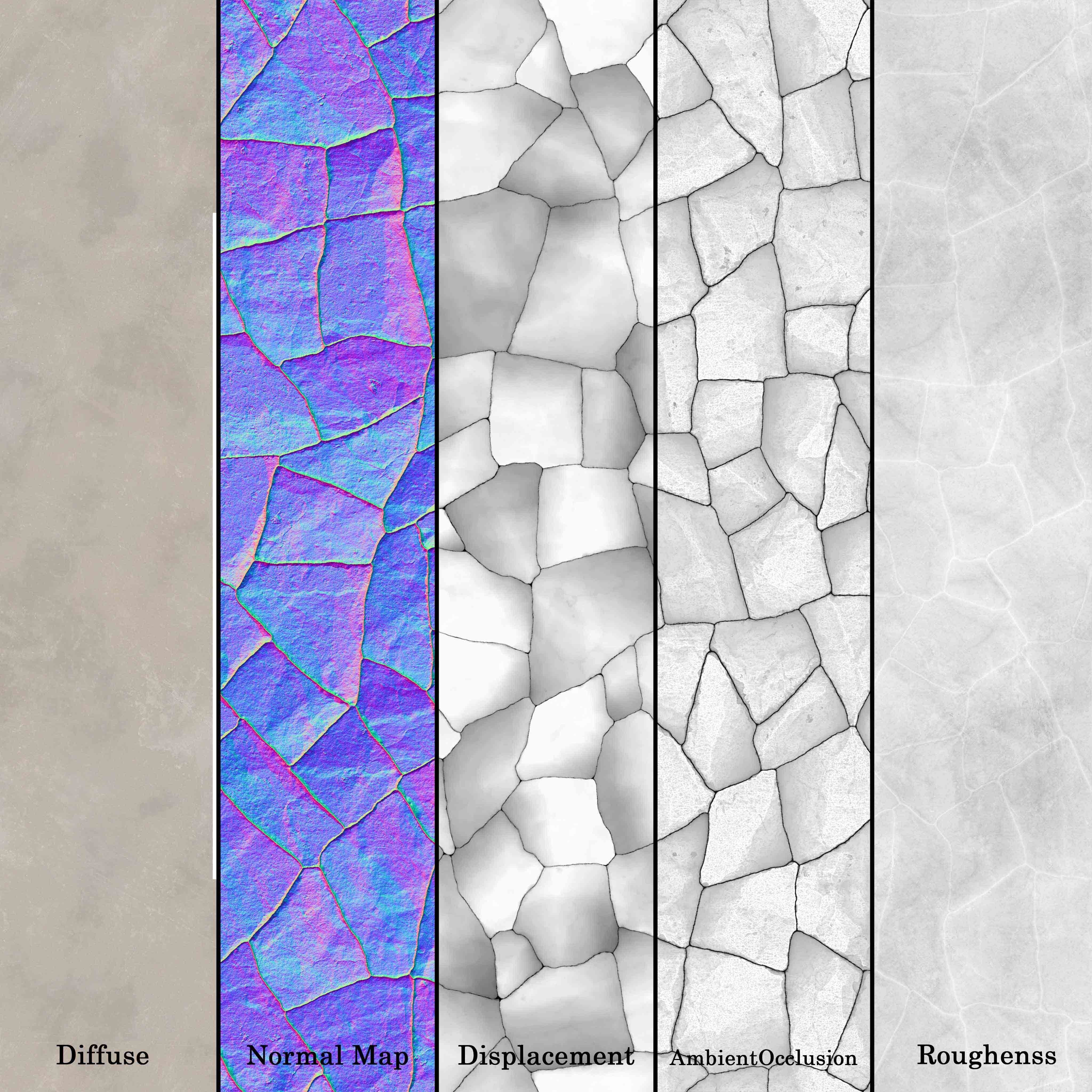 Stone Wall 13 - Seamless Texture_6