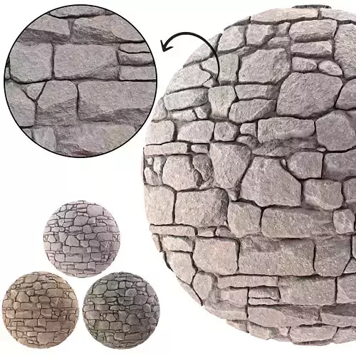 Stone Wall 16 - Seamless