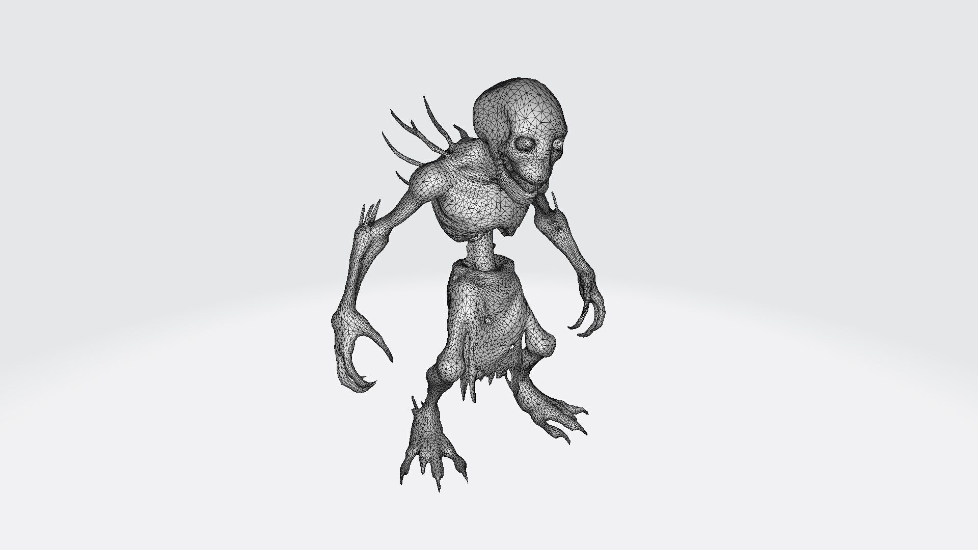 3d Model Skull Monsters And Zombies 3D model_8