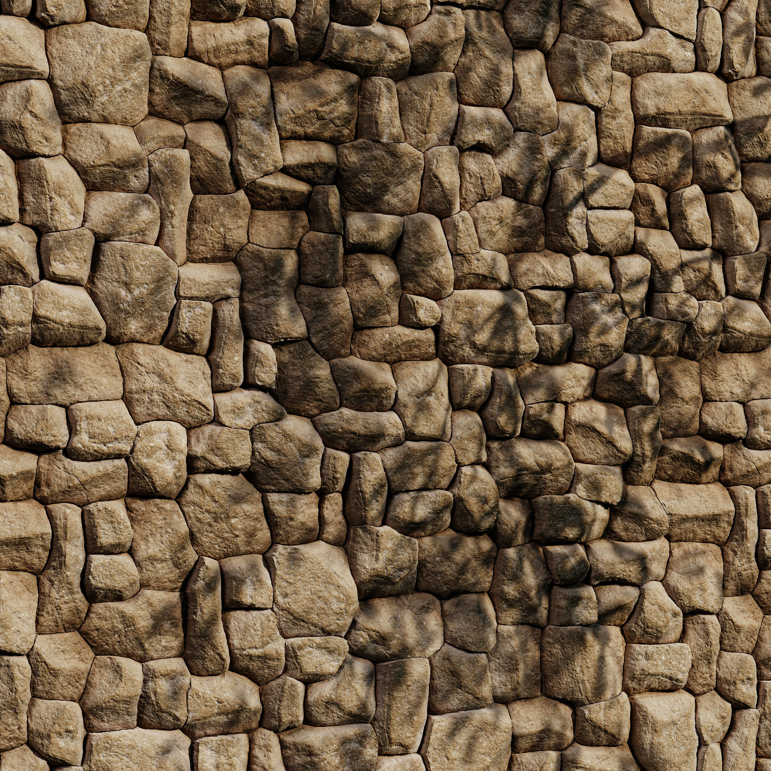 Stone Wall 17 - Seamless Texture_3