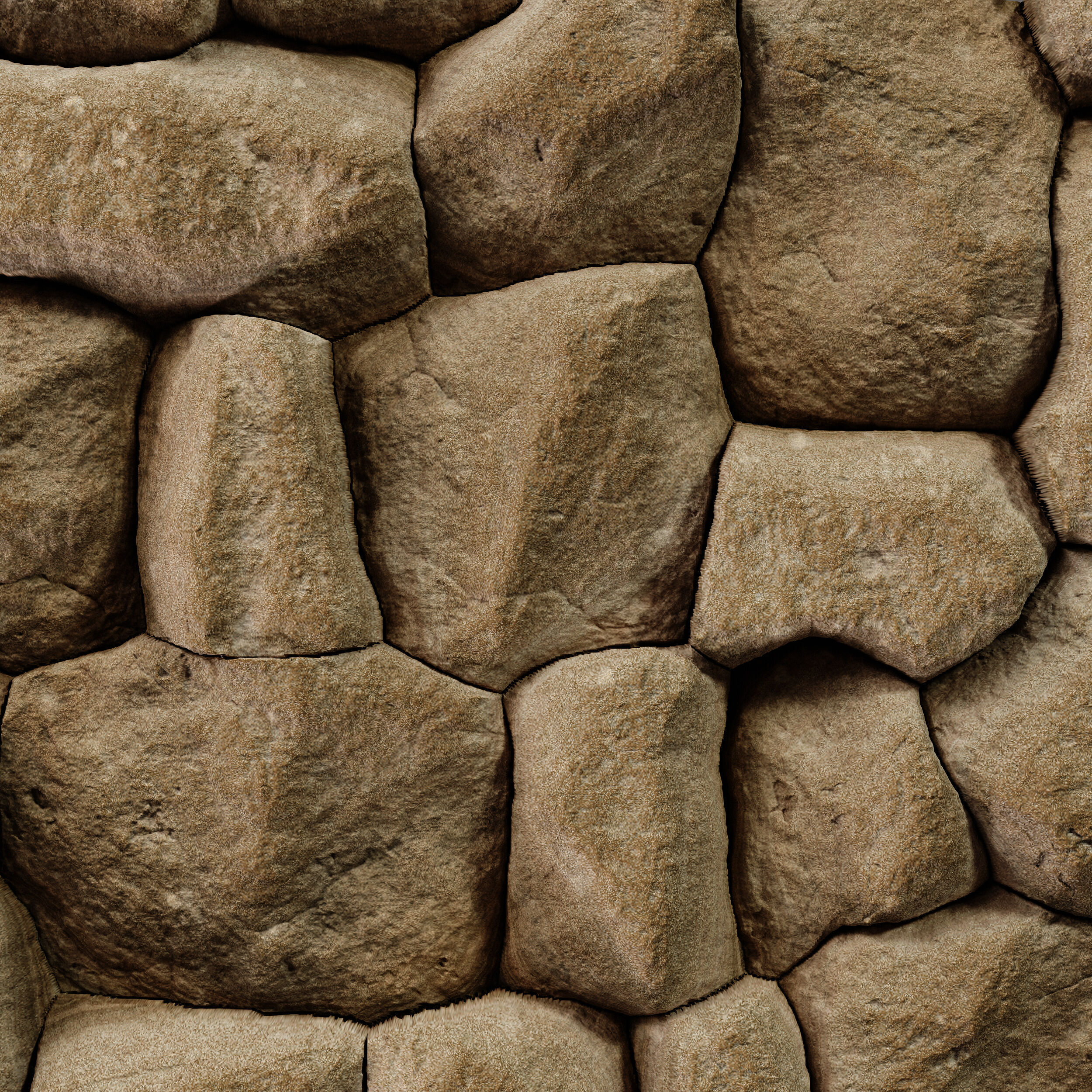 Stone Wall 17 - Seamless Texture_2