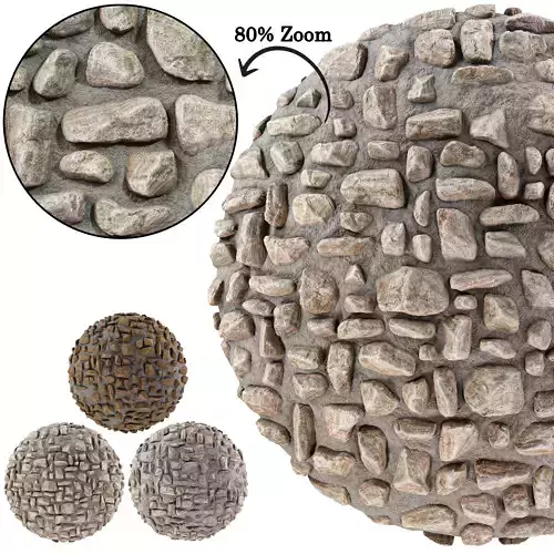 Stone Wall 18 - Seamless