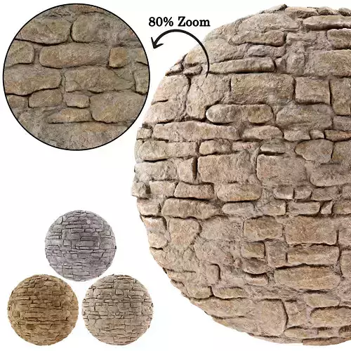 Stone Wall 19 - Seamless
