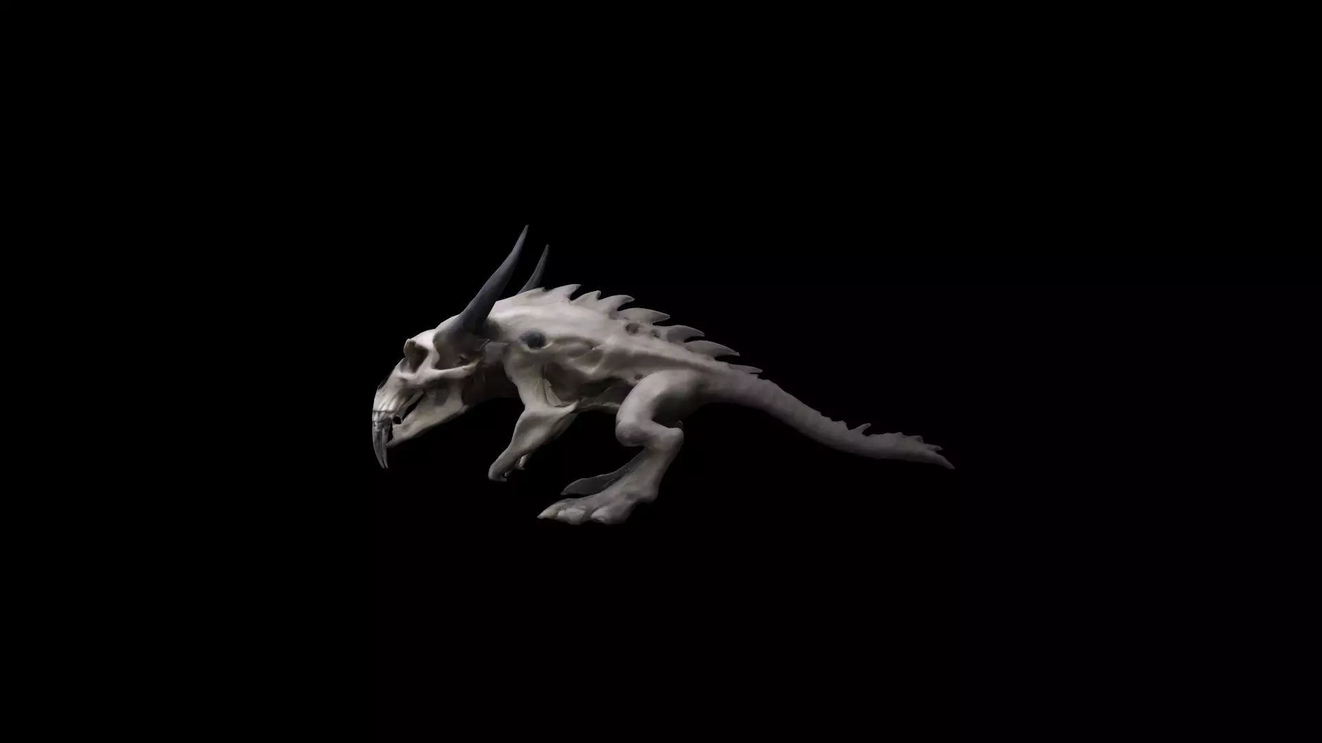 3d Model Skull Monsters And Zombies 3D model_0