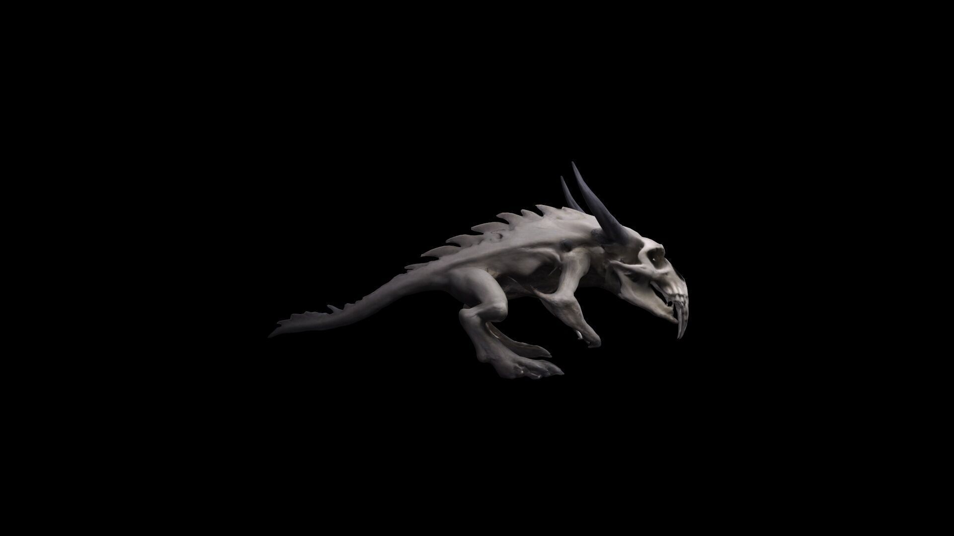 3d Model Skull Monsters And Zombies 3D model_2