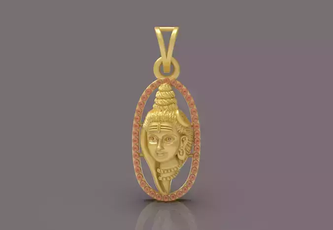 Lord Shiva Pendant - 0089