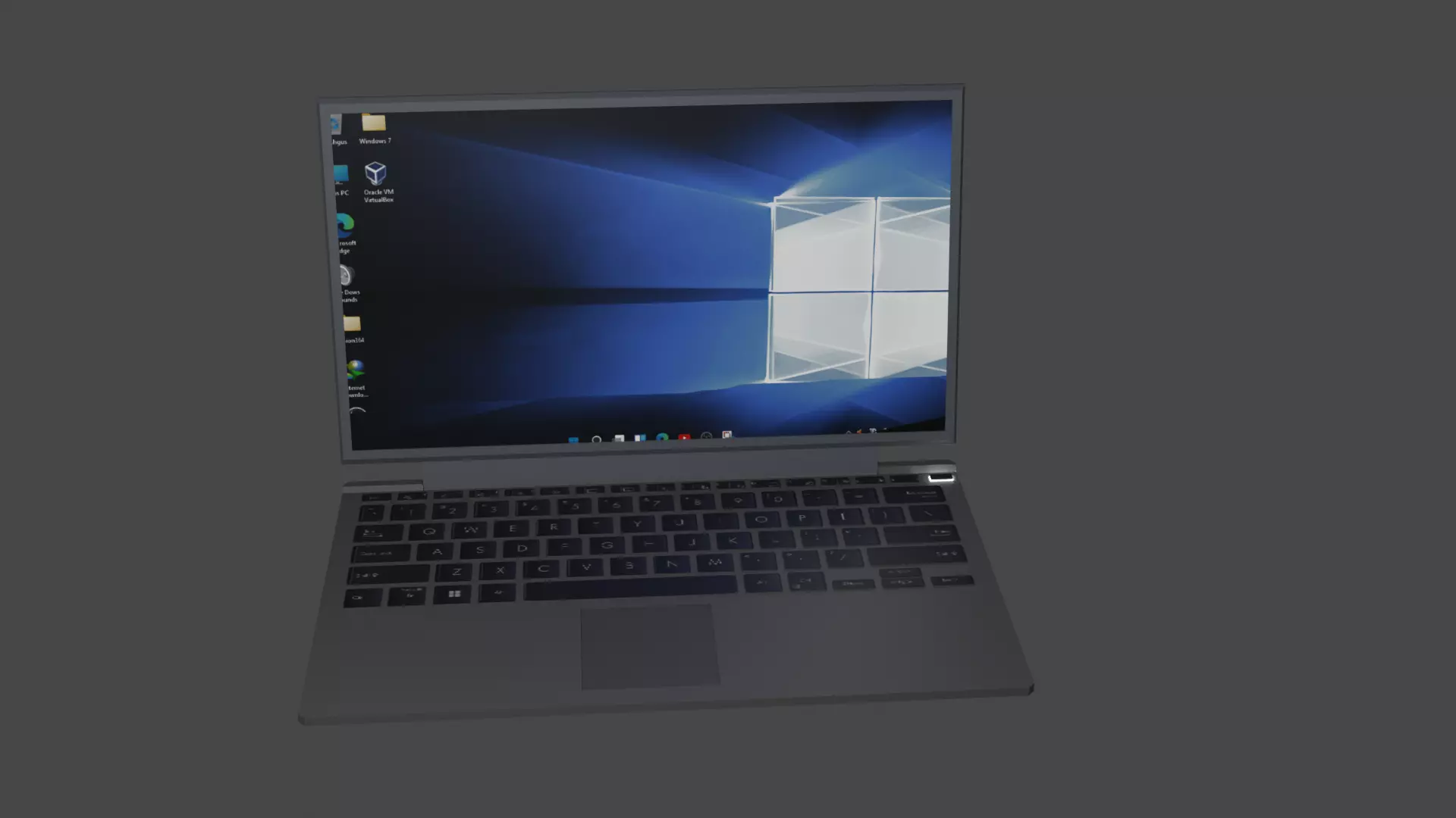 LAPTOP 3D Low-poly 3D model_0