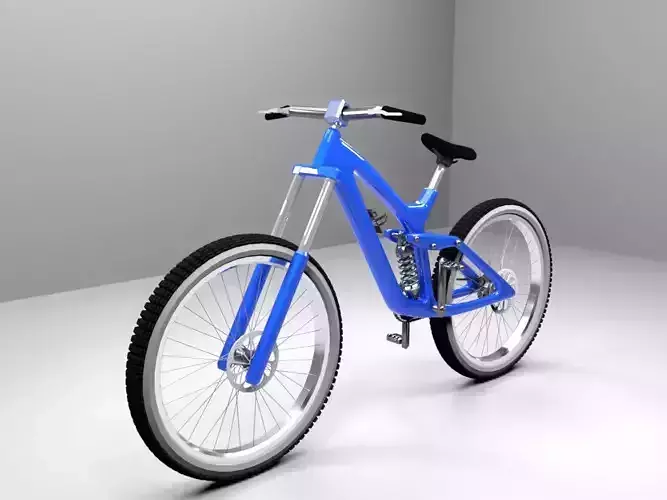 High-Poly 3D Cycle Model