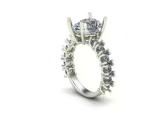 Engagement Ring With Pear Diamond