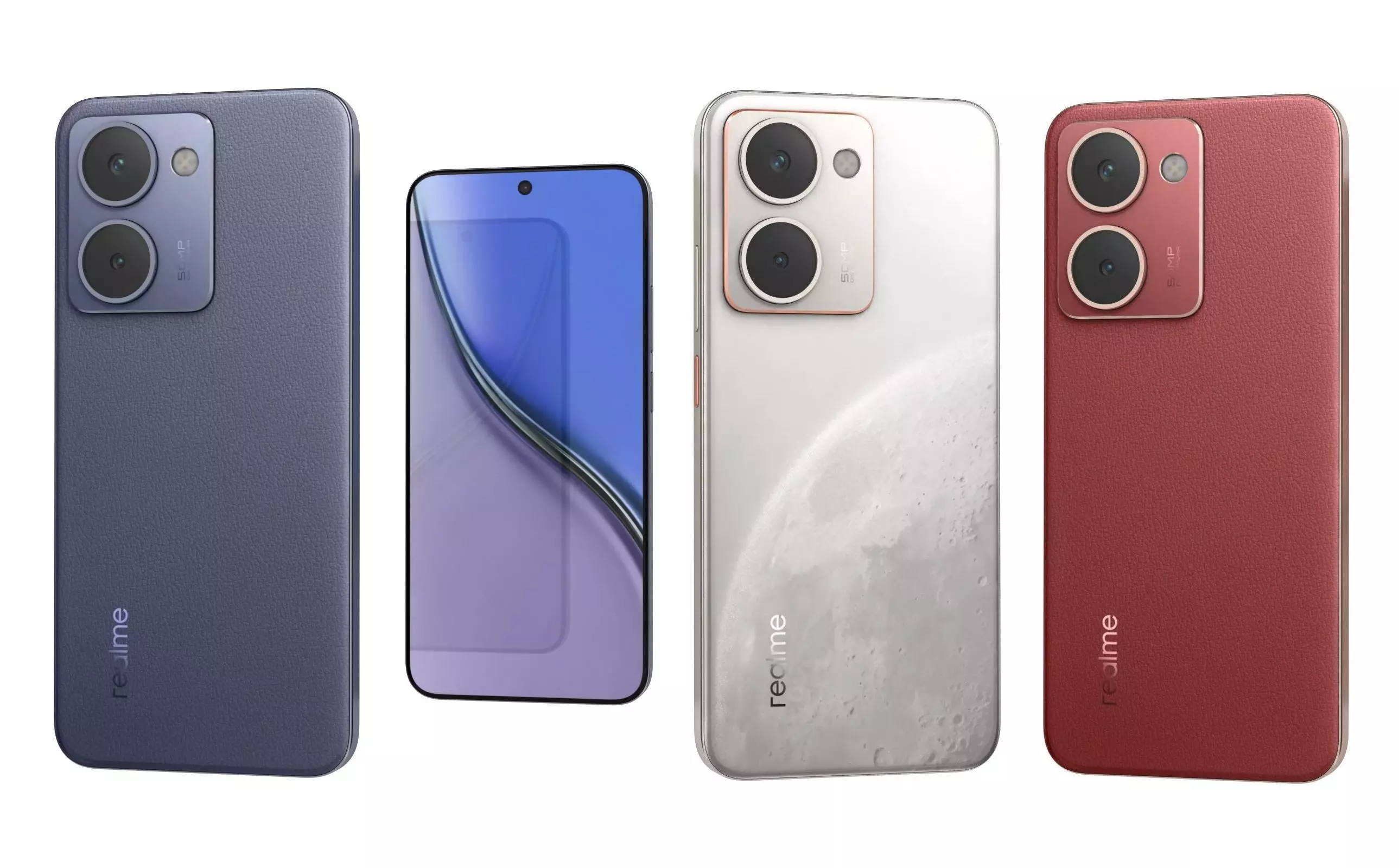 Realme P3 Ultra 5G All Colors 3D model_0