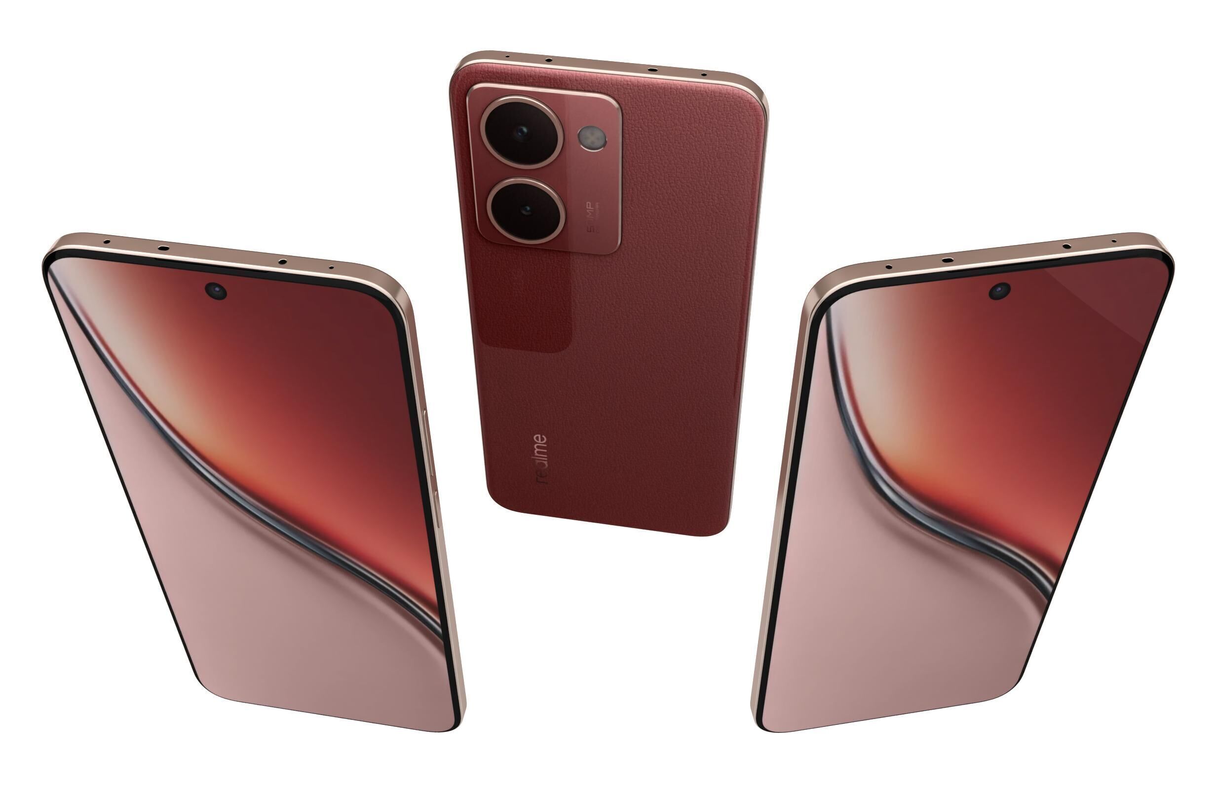 Realme P3 Ultra 5G All Colors 3D model_2