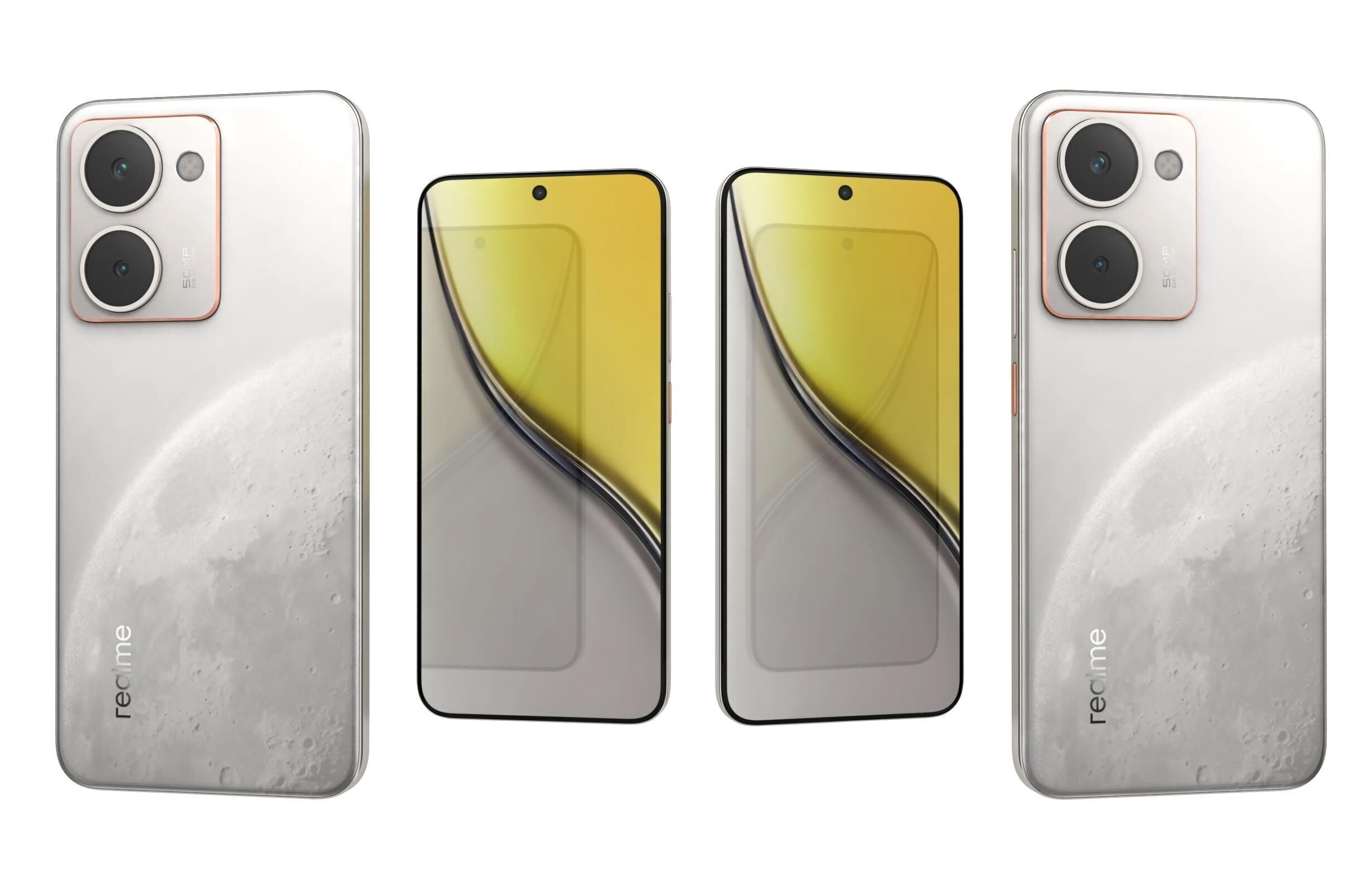 Realme P3 Ultra 5G All Colors 3D model_9