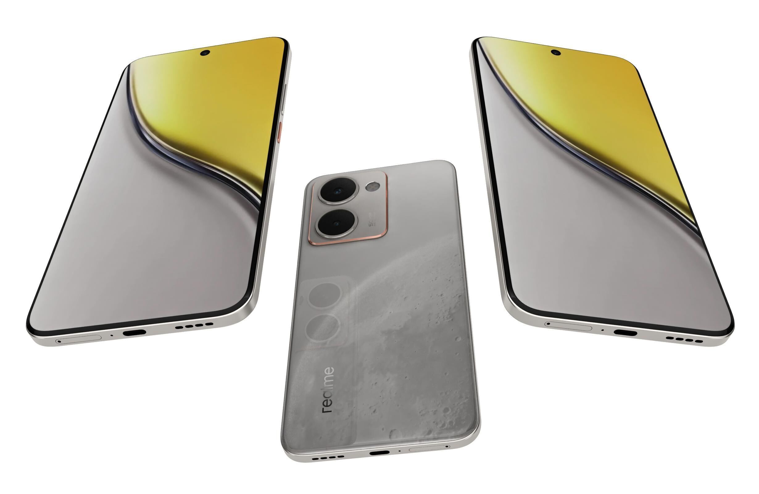 Realme P3 Ultra 5G All Colors 3D model_8