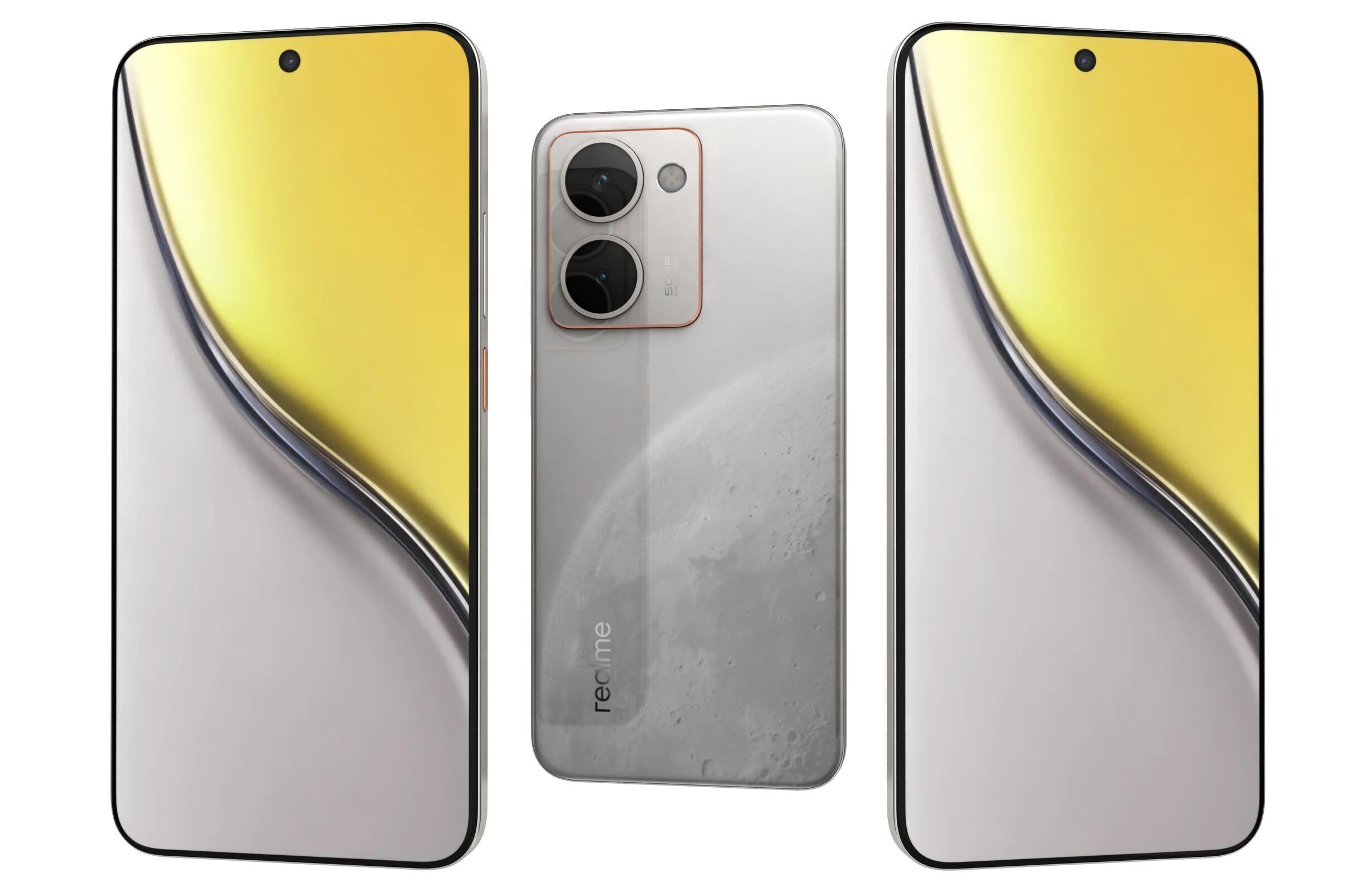 Realme P3 Ultra 5G All Colors 3D model_6