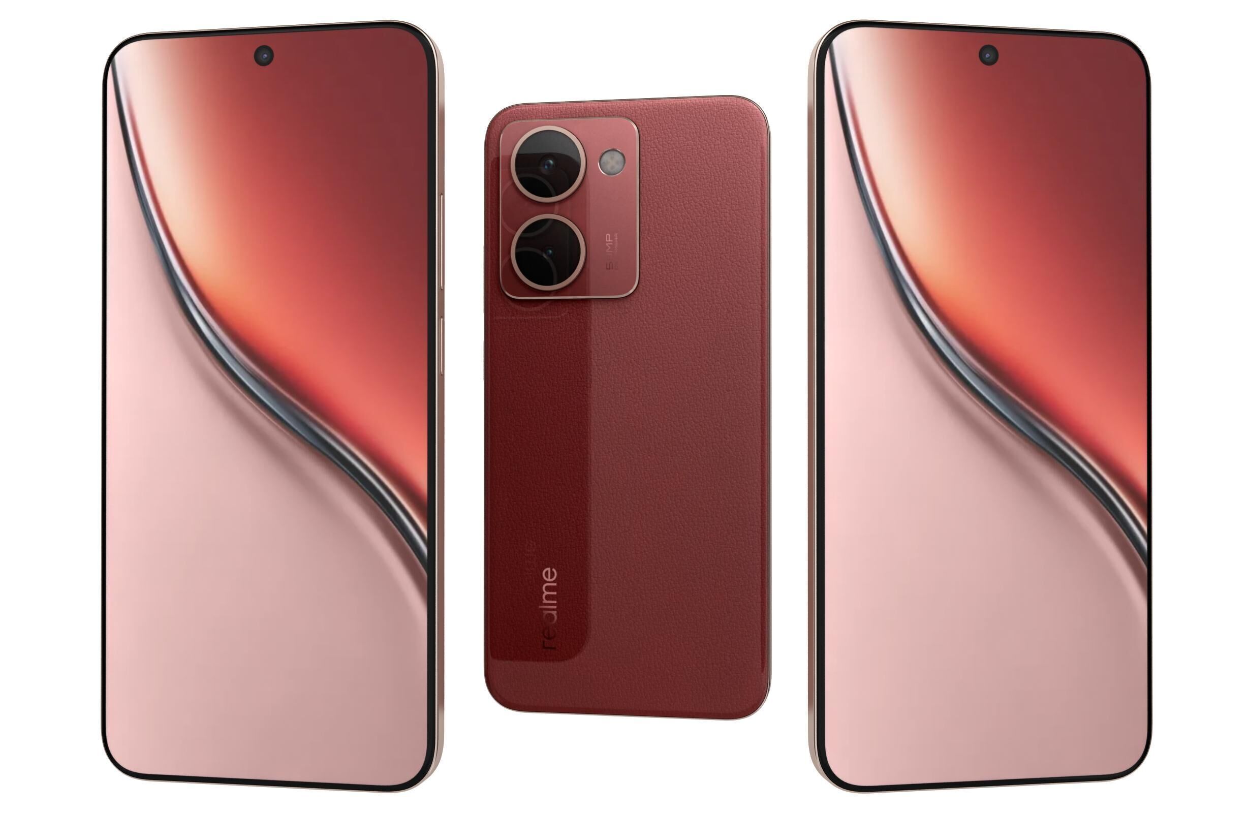 Realme P3 Ultra 5G All Colors 3D model_1