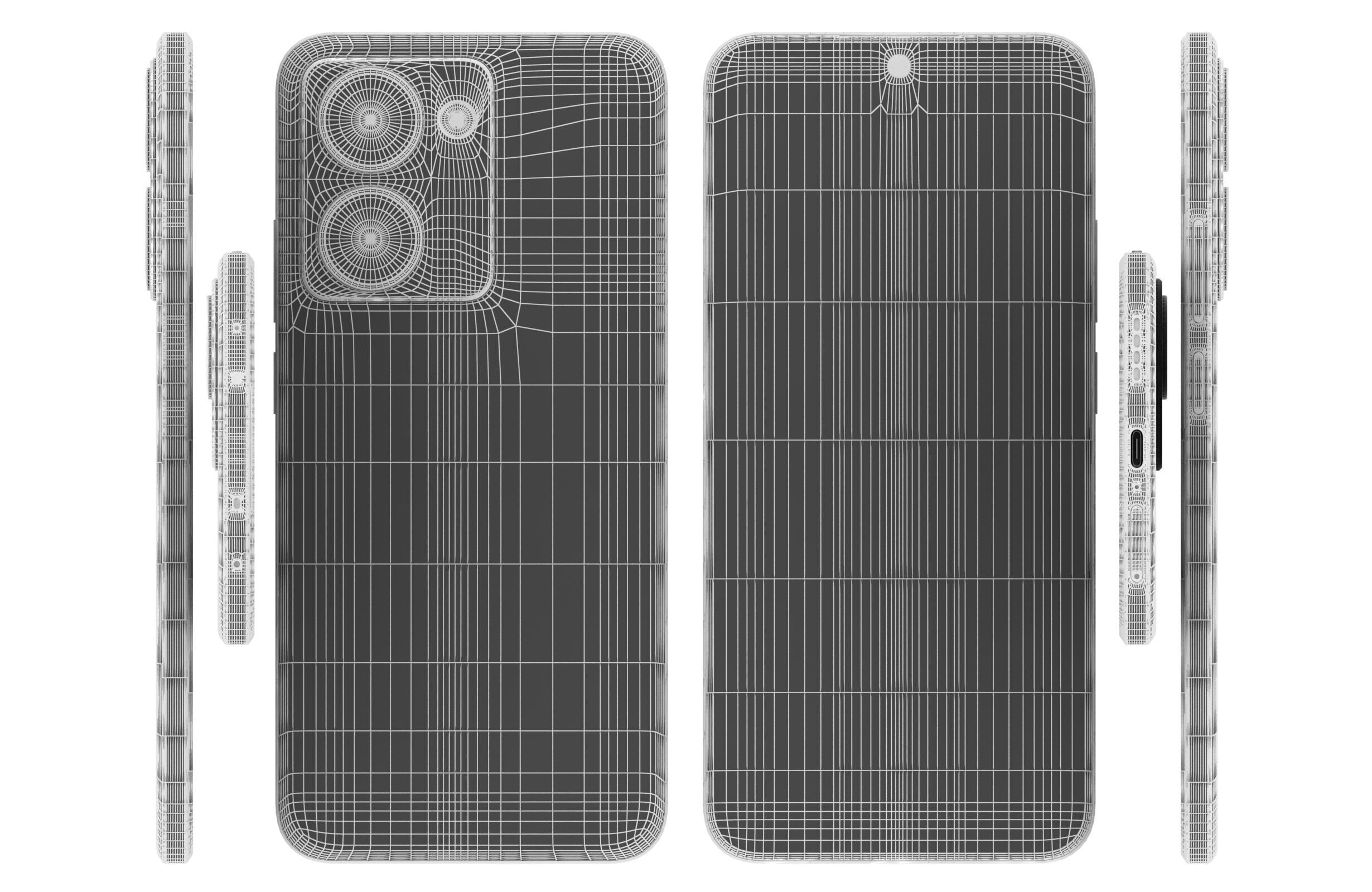 Realme P3 Ultra 5G All Colors 3D model_17