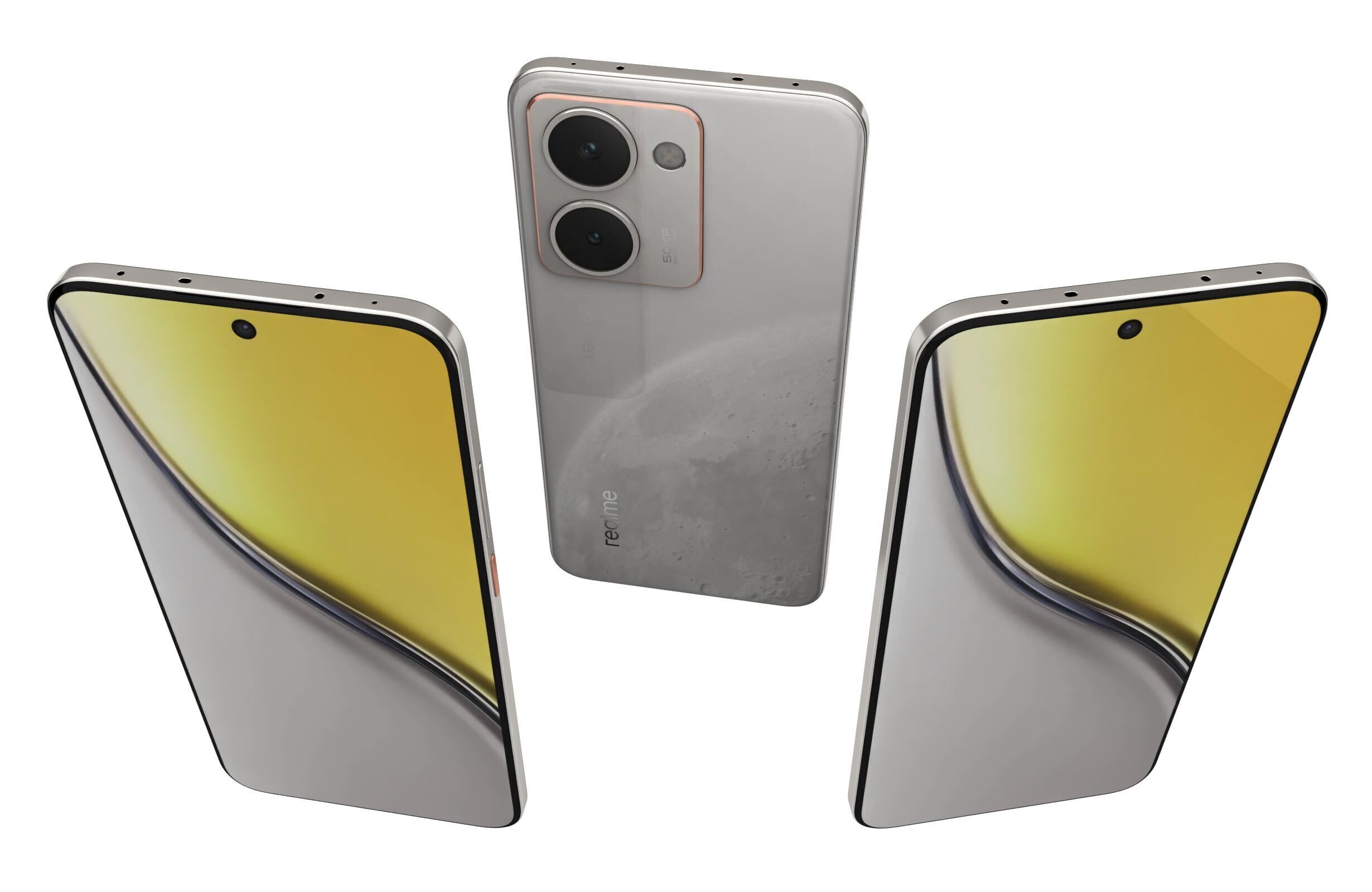 Realme P3 Ultra 5G All Colors 3D model_7