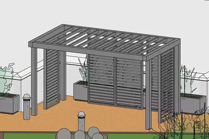 Modern Pergola