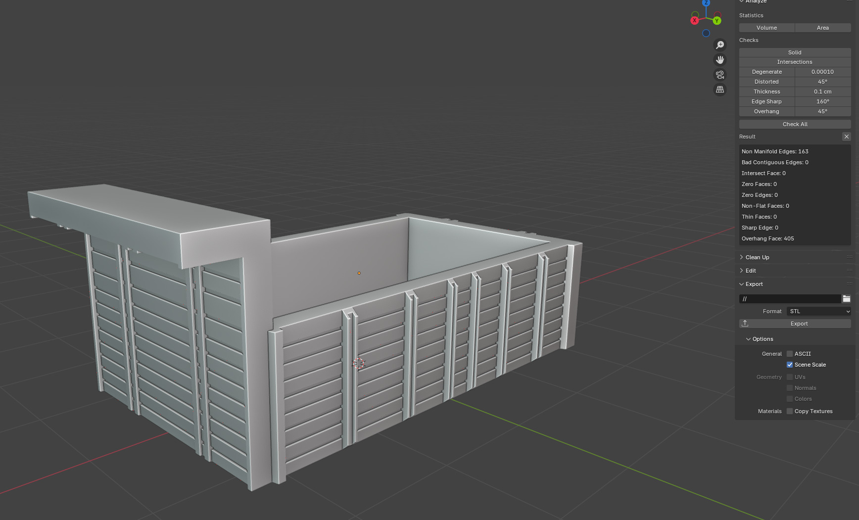 FORD Truck Static Trailer Model D1210 -11 for 3D Print 3D print model_4