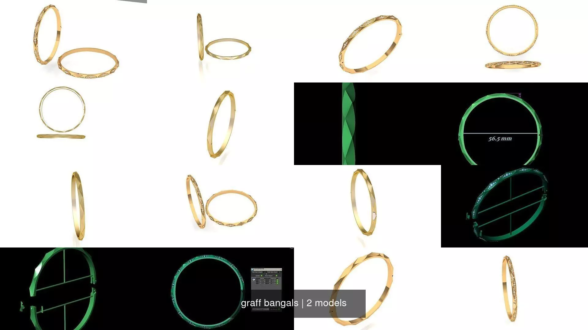 graff bangals 3D Model Collection_0