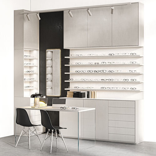 glasses shop 3D model