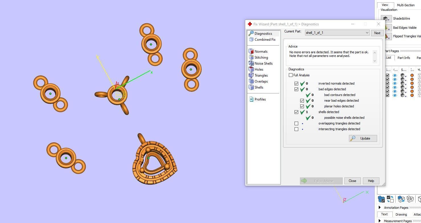 Messika Heart Necklace  3D print model_4