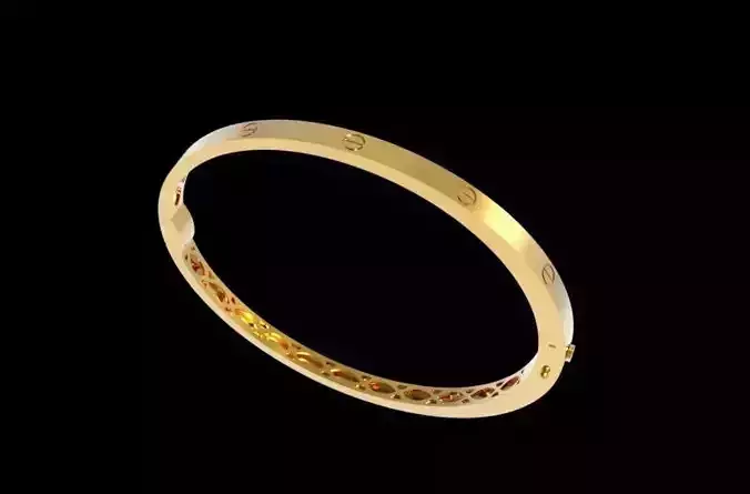 Love Screw Eternity Bracelet 170mm Wrist Measurment