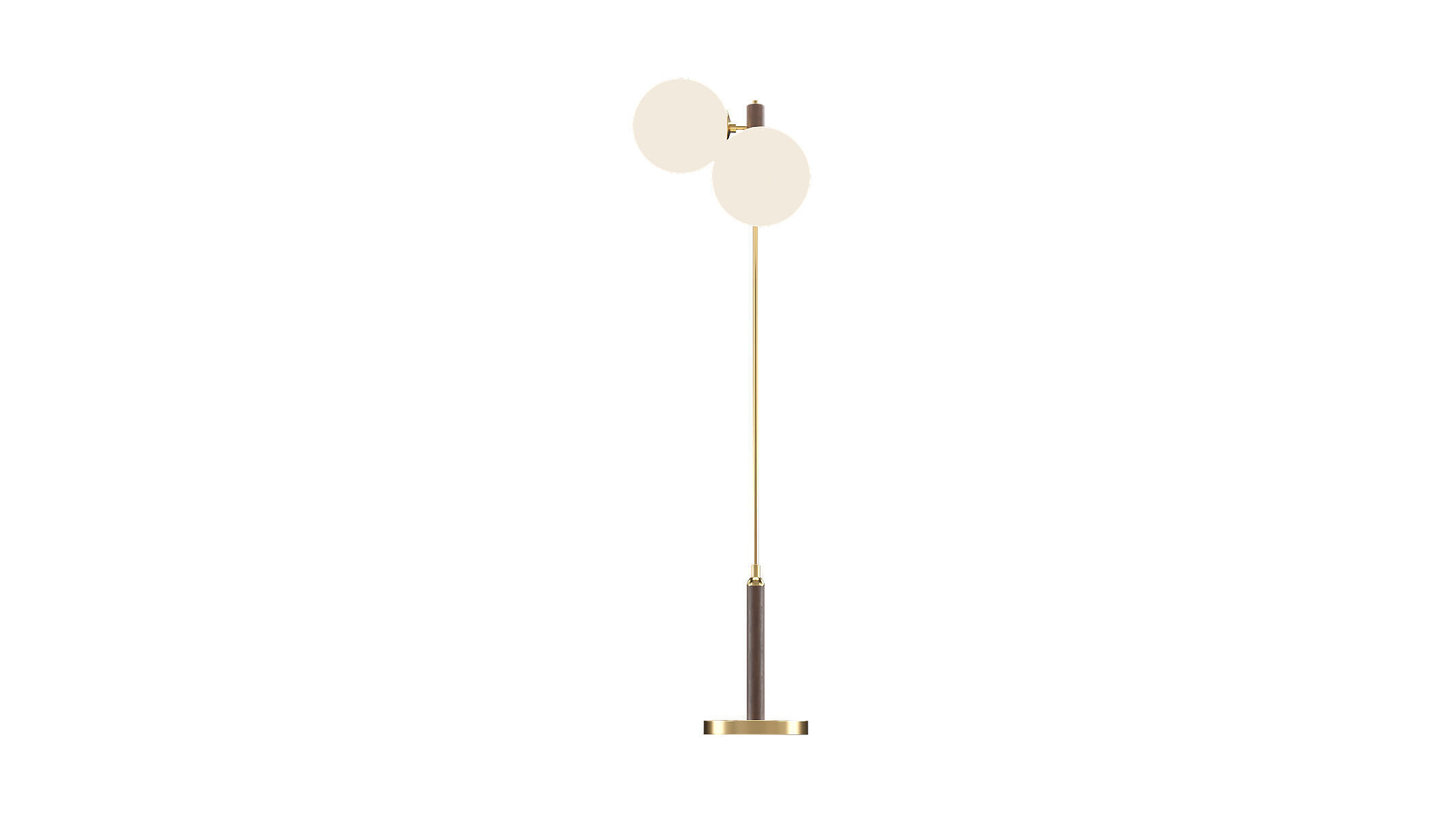 Four Hands Colome Floor Lamp 3D model_4